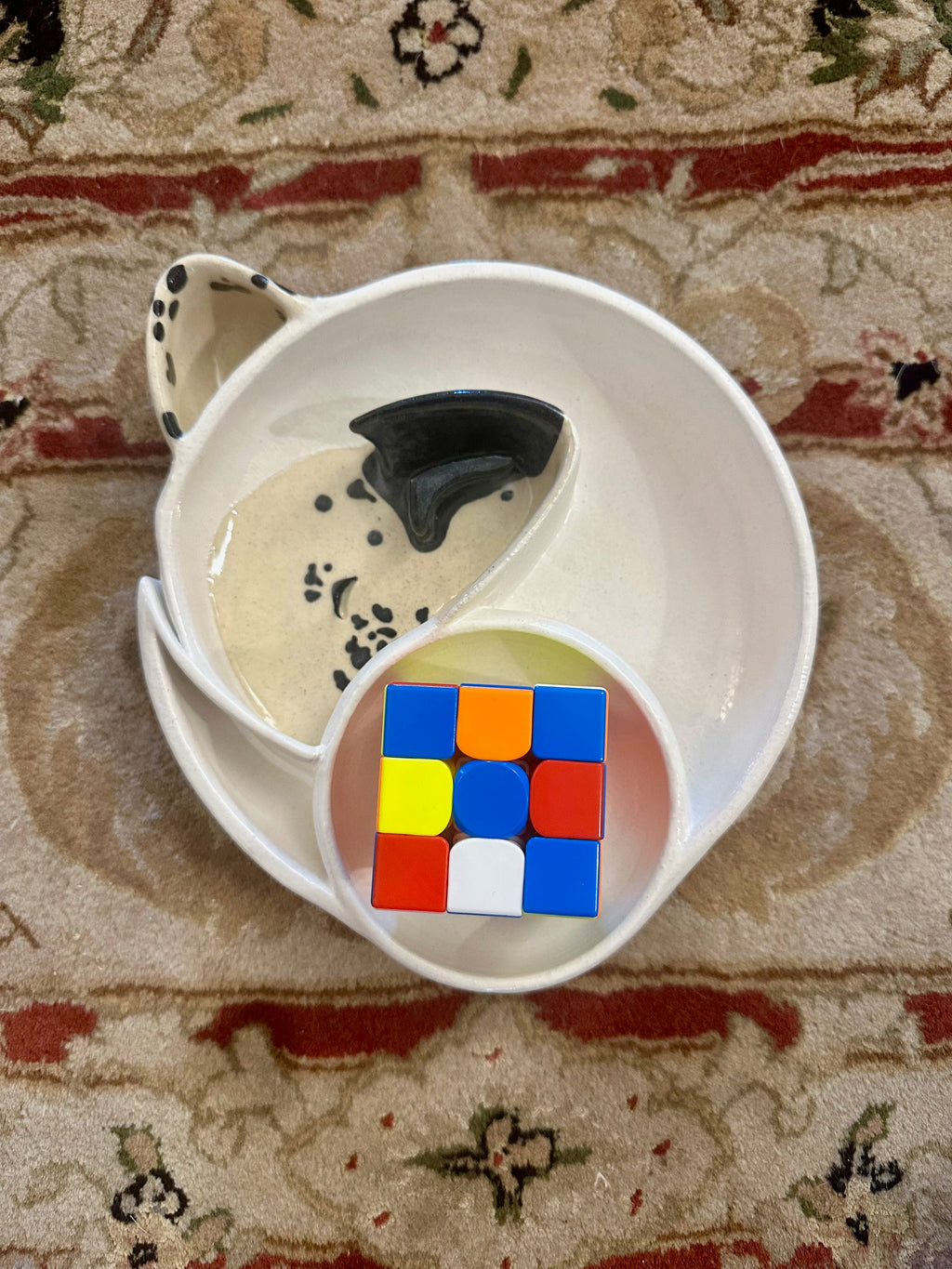 The Bully Tuck Bowl: Wheel Thrown, Hand-Painted Ceramic Bowl