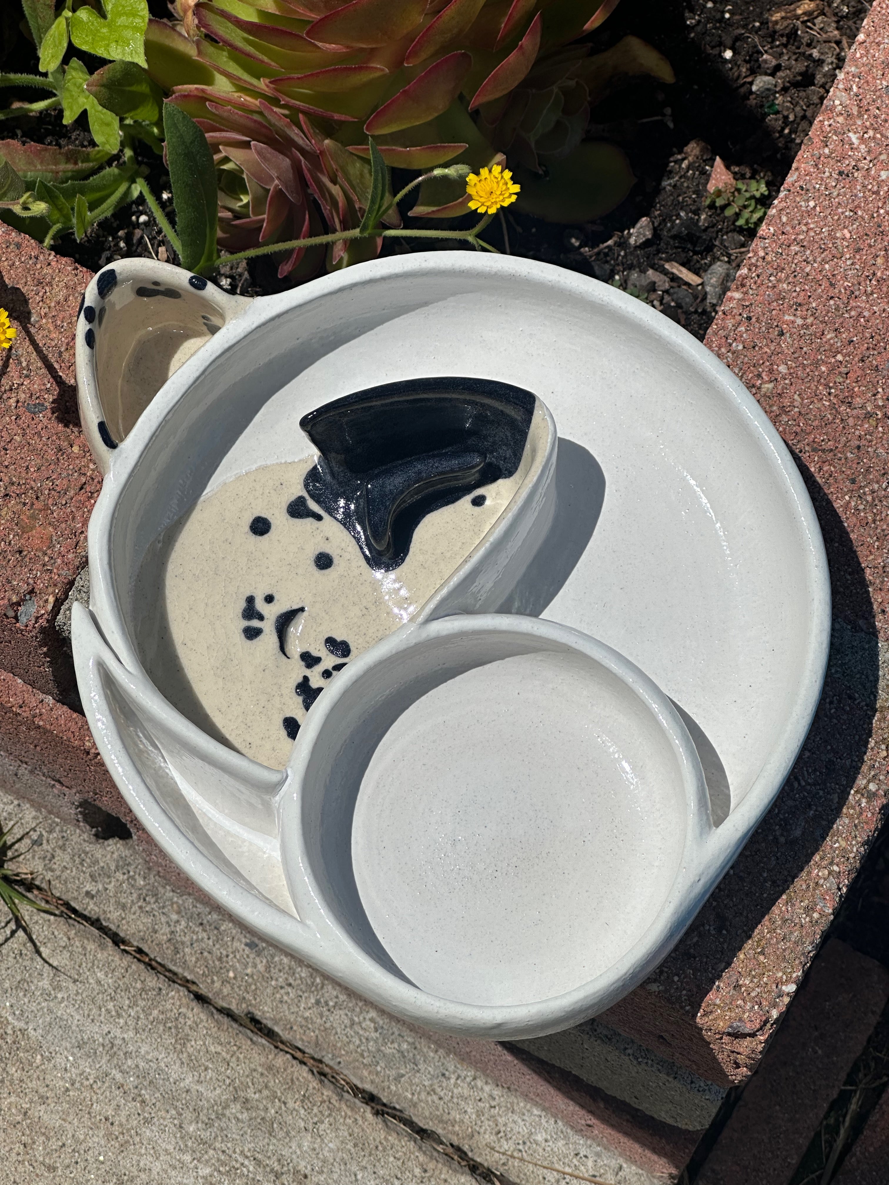 The Bully Tuck Bowl: Wheel Thrown, Hand-Painted Ceramic Bowl