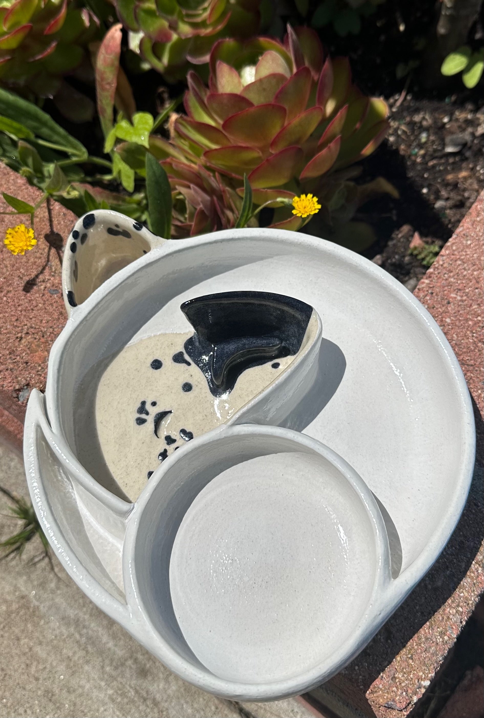 The Bully Tuck Bowl: Wheel Thrown, Hand-Painted Ceramic Bowl