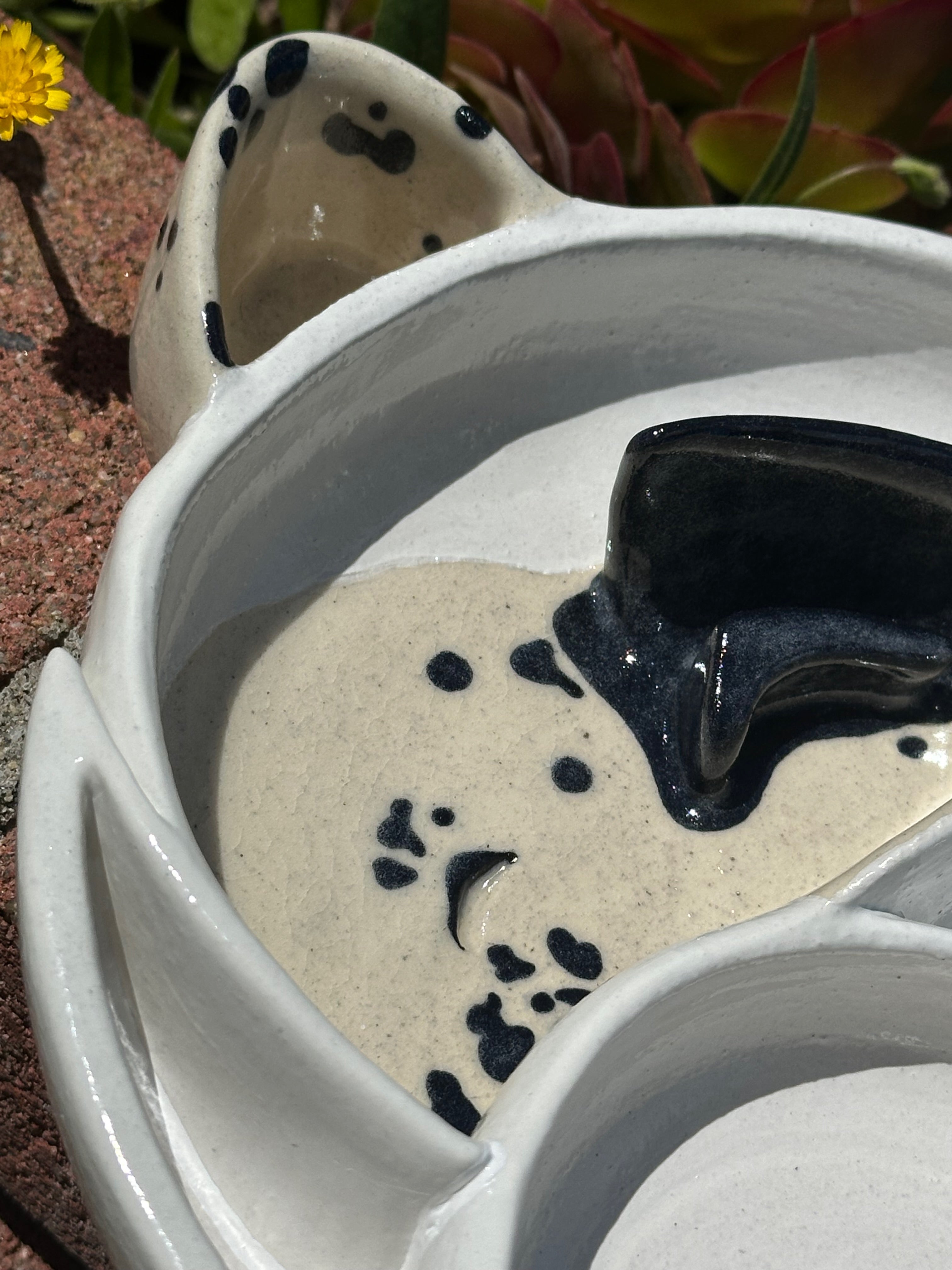 The Bully Tuck Bowl: Wheel Thrown, Hand-Painted Ceramic Bowl