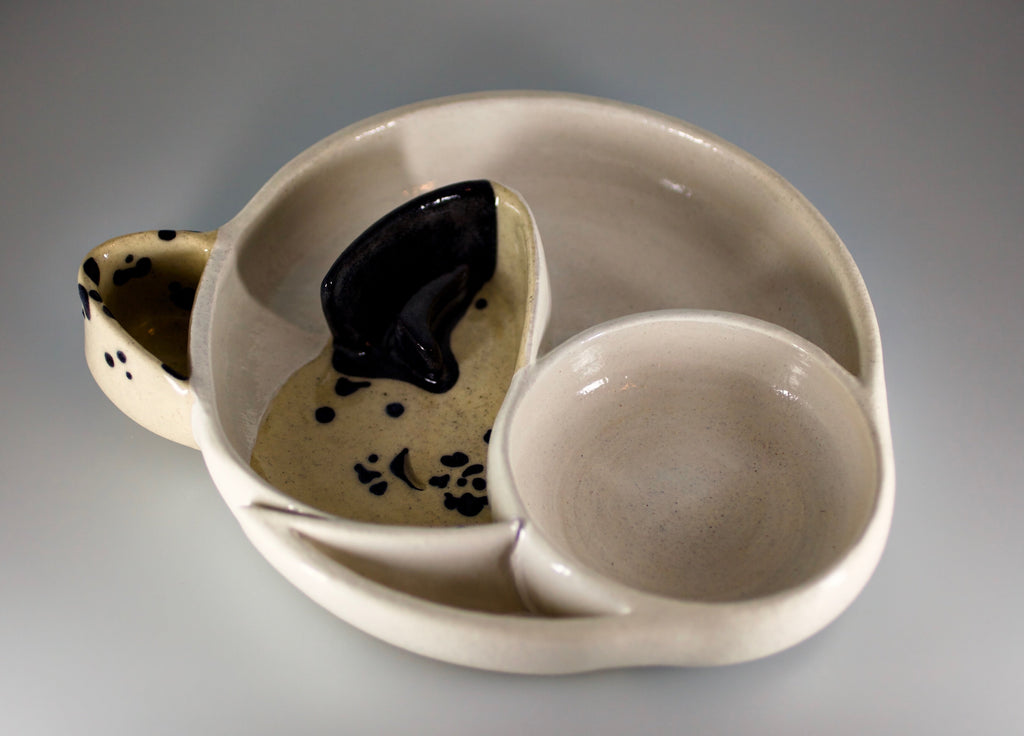 The Bully Tuck Bowl: Wheel Thrown, Hand-Painted Ceramic Bowl