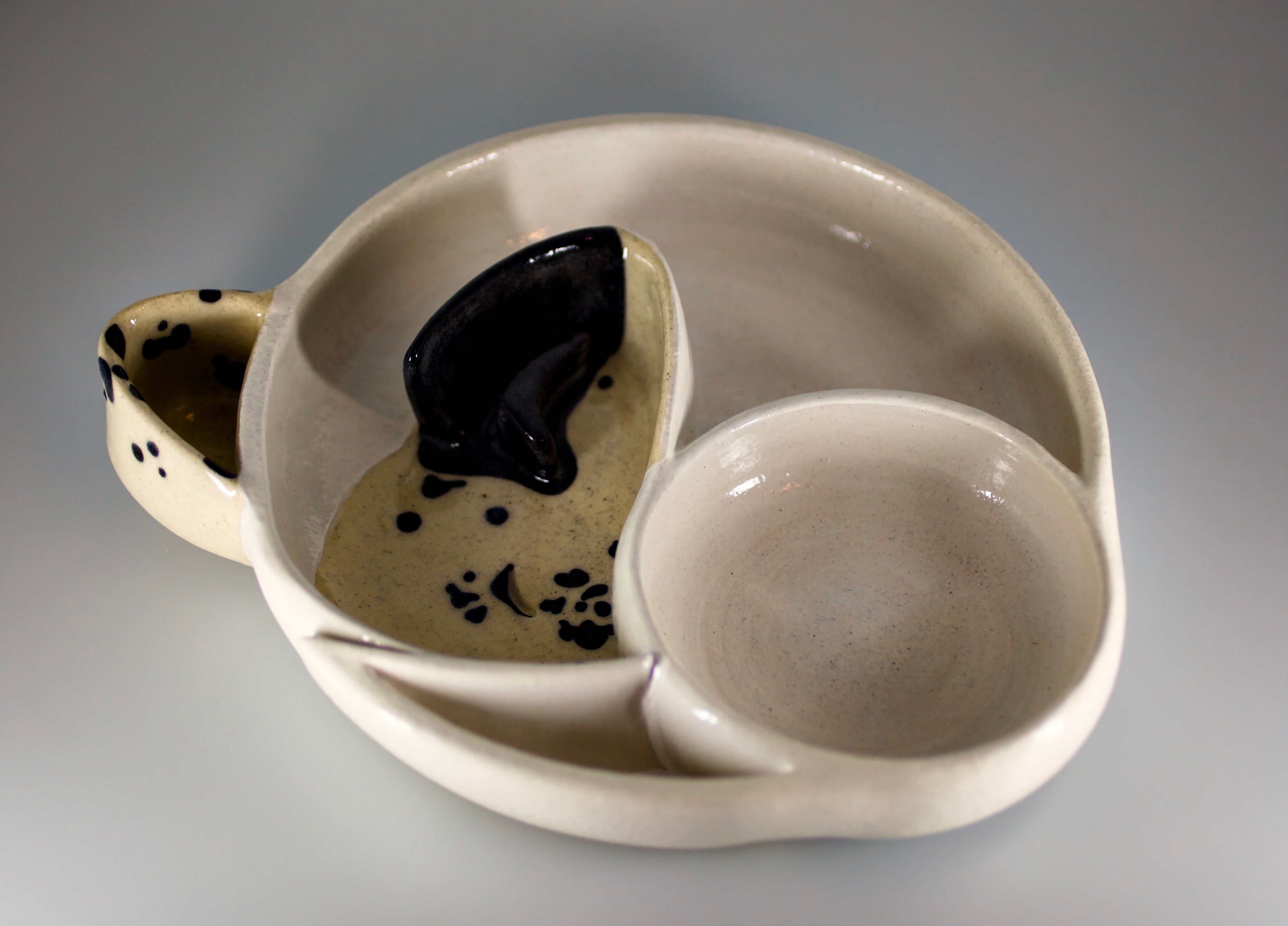 The Bully Tuck Bowl: Wheel Thrown, Hand-Painted Ceramic Bowl