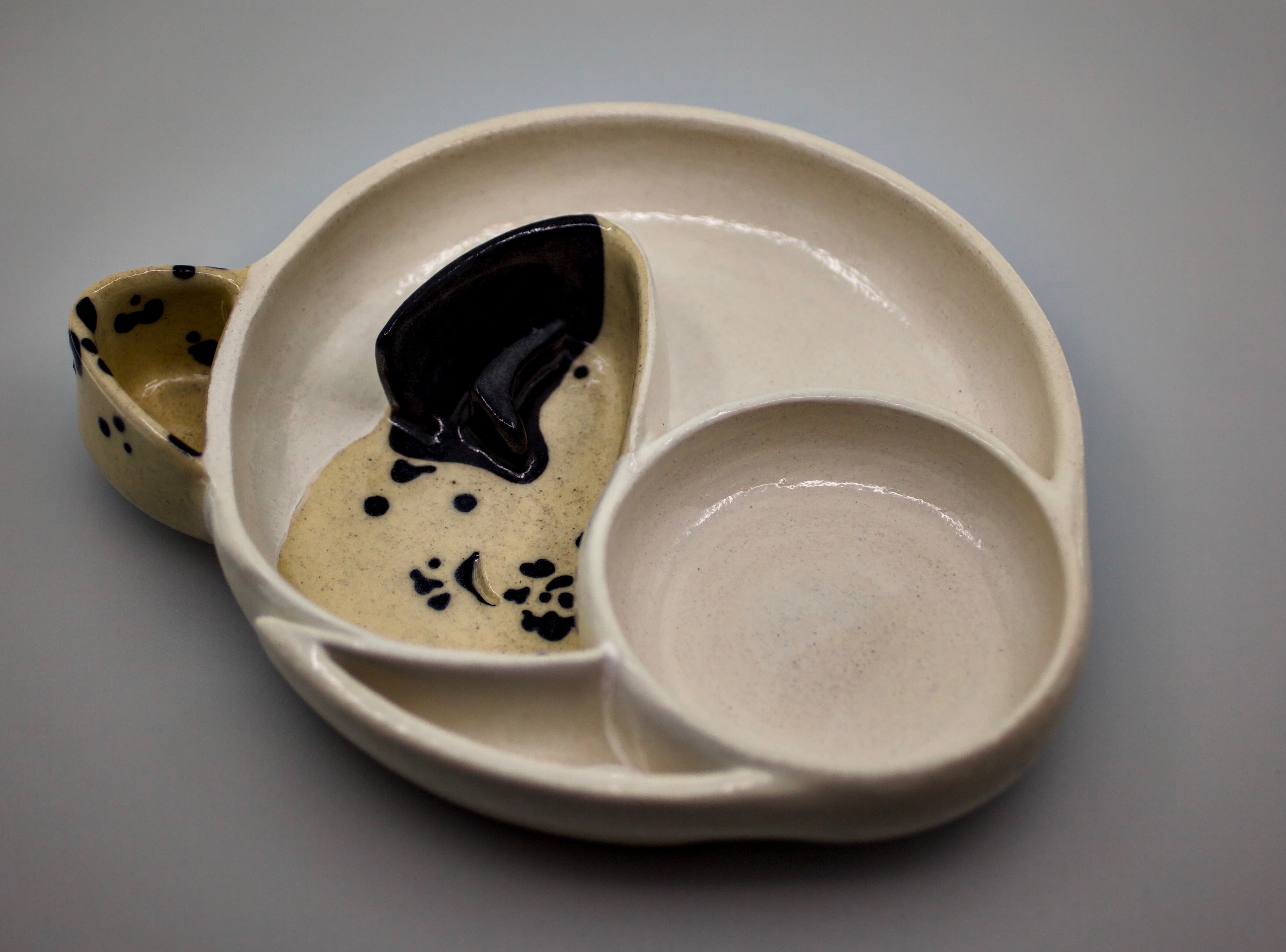 The Bully Tuck Bowl: Wheel Thrown, Hand-Painted Ceramic Bowl
