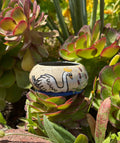 Swans a-Swimming: Wheel Thrown, Hand-Painted Ceramic Bowl