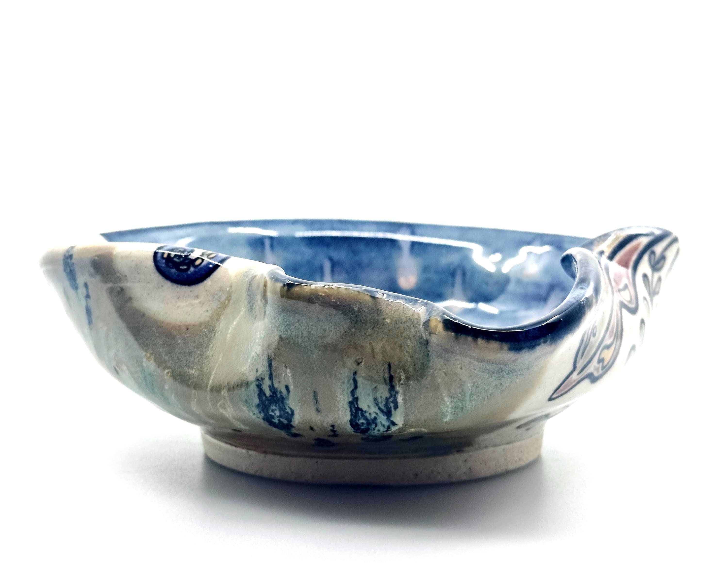 Octopus’ Garden: Wheel Thrown, Hand-Painted Ceramic Bowl