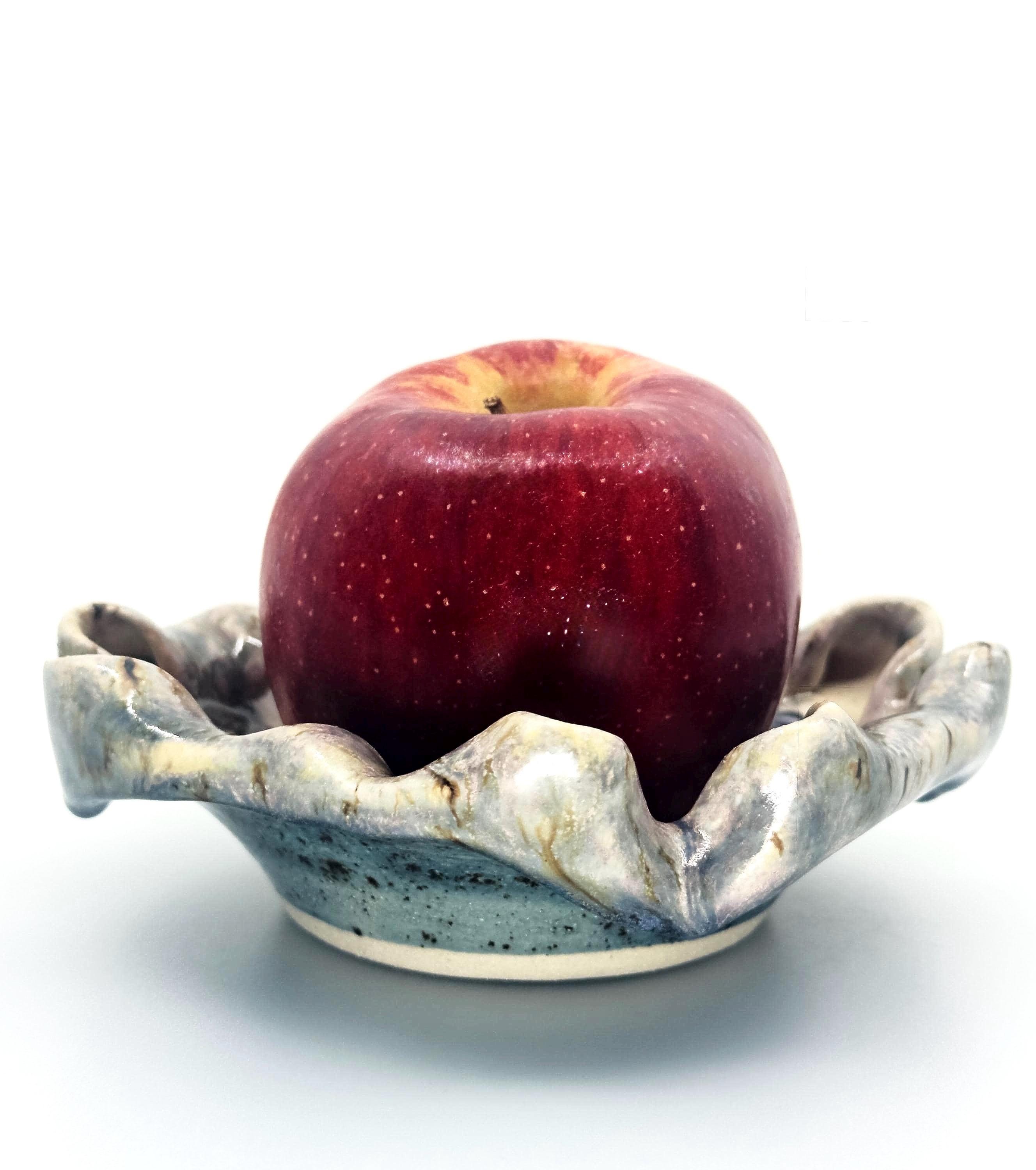 Bats! Bowl: Wheel Thrown Ceramic Art - Spooky Halloween Decor