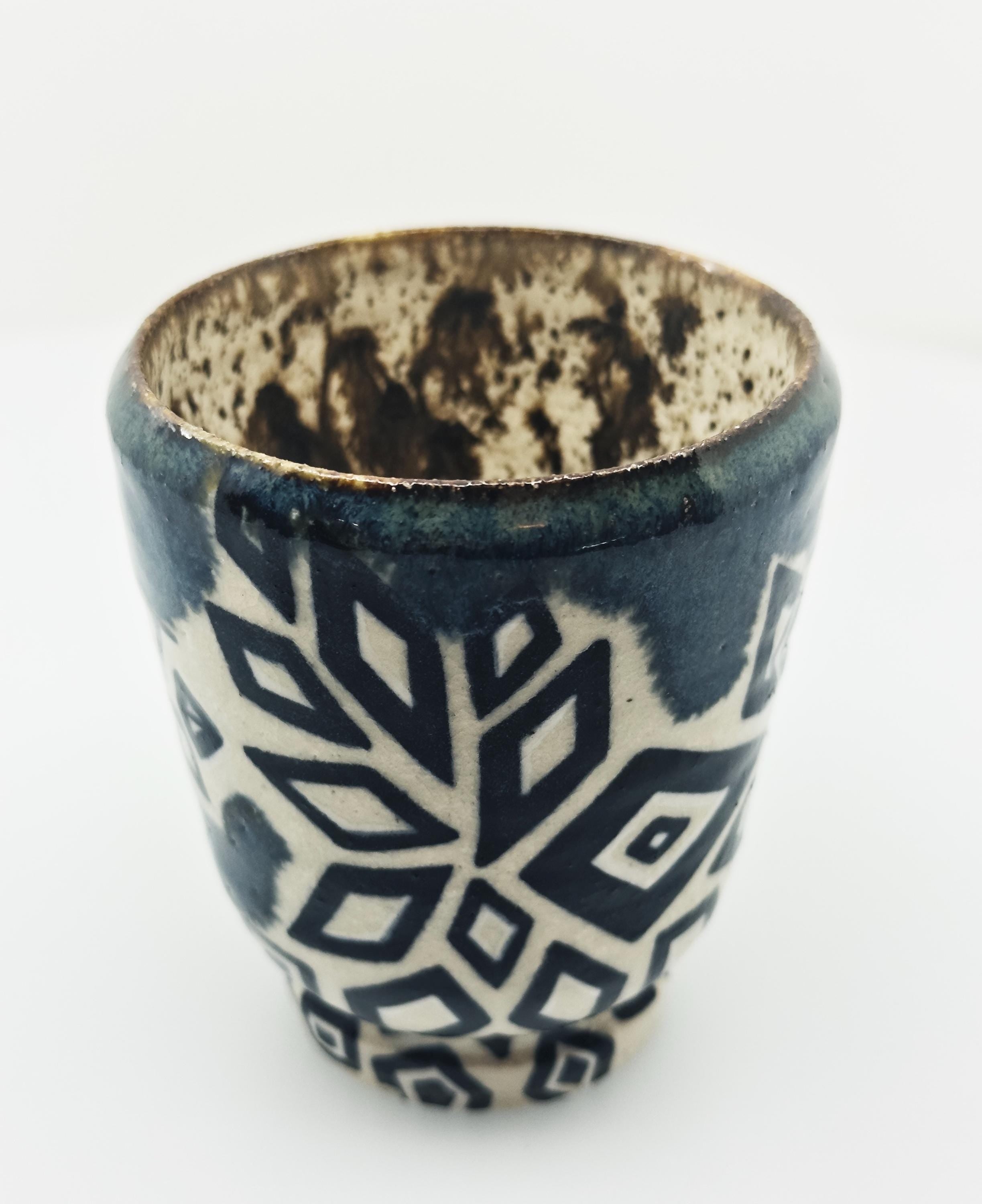 Diamonds In The Sky- Wheelthrown Ceramic Bow