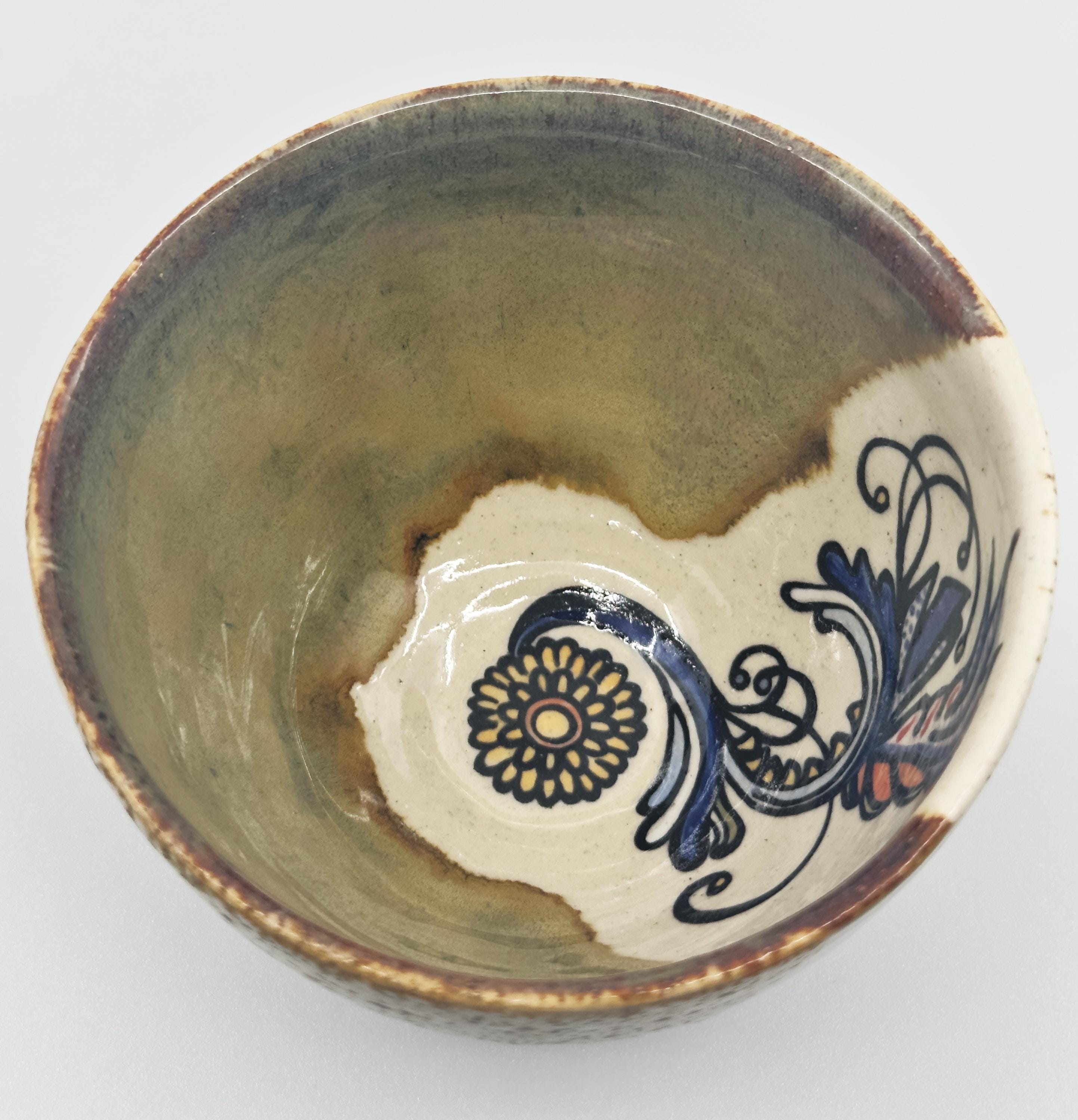 Just Plain Fancy- Wheel Thrown Ceramic Bowl