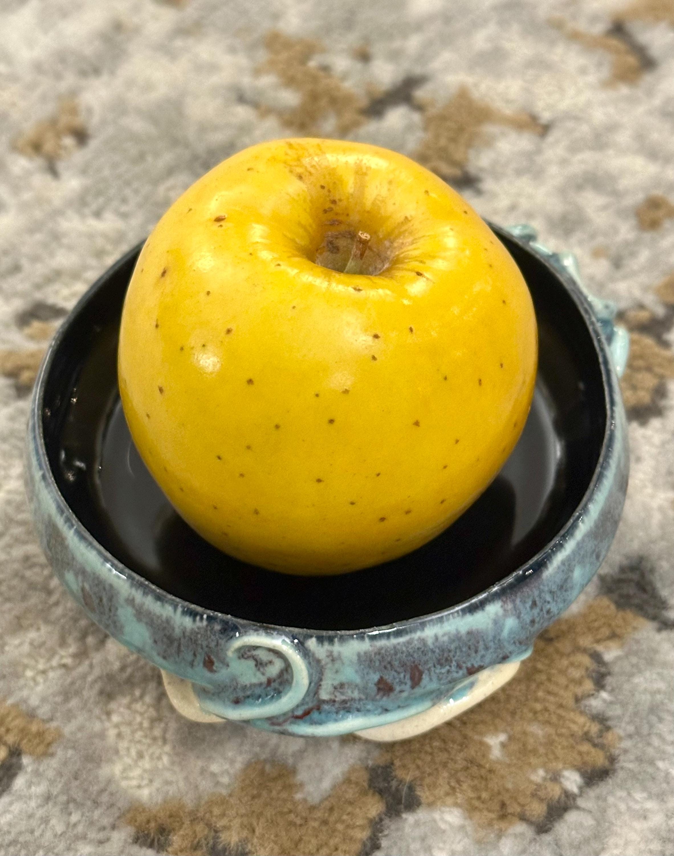 The Reflecting Pool: Wheel Thrown, Hand-Painted Ceramic Bowl
