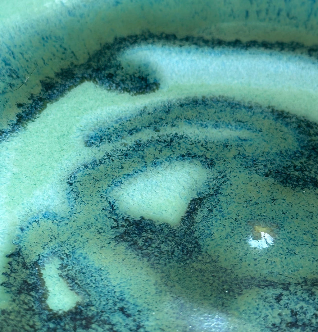 Perfect Paisley: Wheel Thrown, Hand-Painted Ceramic Bowl