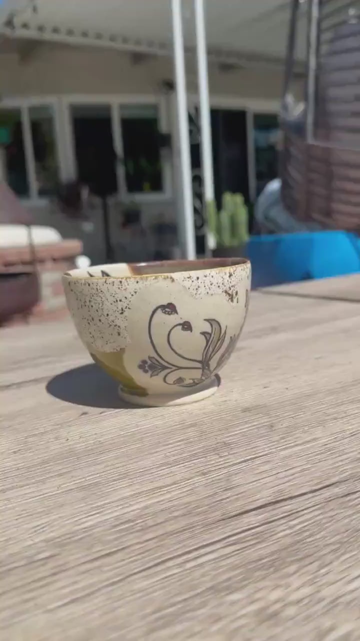 Just Plain Fancy- Wheel Thrown Ceramic Bowl